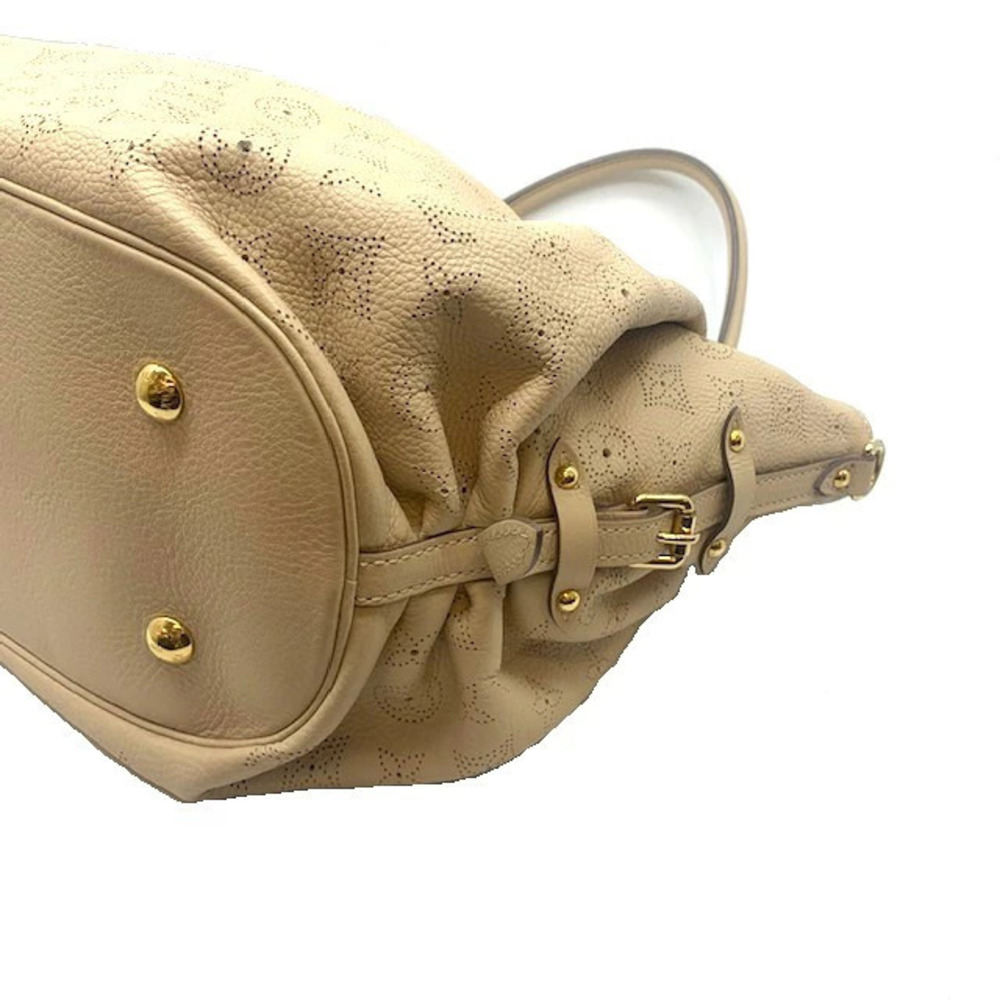 Louis Vuitton L Neo Shoulder Mahina Bag Sable Handbag Tote